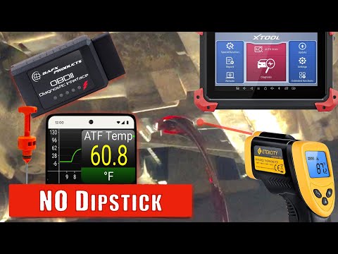 Sealed Life-time Transmission Fluid Change & Temperature Level Check - Toyota Lexus - Step by Step