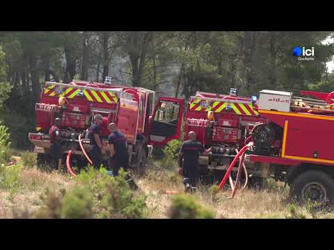 Incendie dans l'Aude : 17.000 hectares brûlés, le feu est fixé après deux jours de lutte