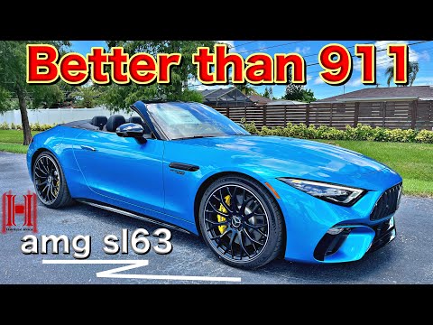 2023 Mercedes AMG-SL63 is this the BEST Roadster to BUY :All Specs & Test Drive
