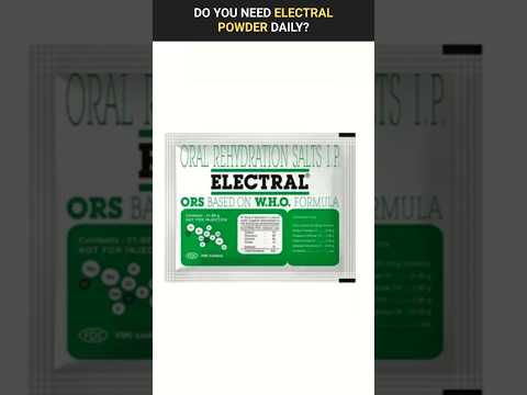 Do You Need ORS Daily? | #shorts 914