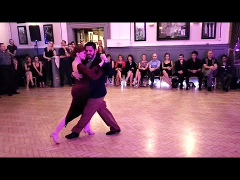 Te Aconsejo Que Me Olvides Troilo Fiorentino Alejandro Beron & Kelly Lettieri dance tango in London