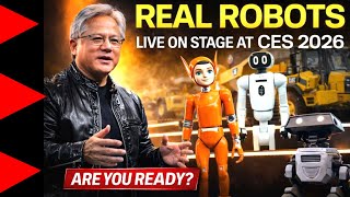 Download lagu NVIDIA’s Little Robots Steal the Show With Jensen Huang at CES 2026 mp3