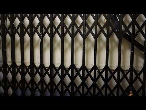 Antique Gated Otis Traction Elevator at Post Hotel, San Francisco, CA