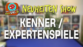 NachSPIEL 25: Neuheitenshow Kenner- & Expertenspiele