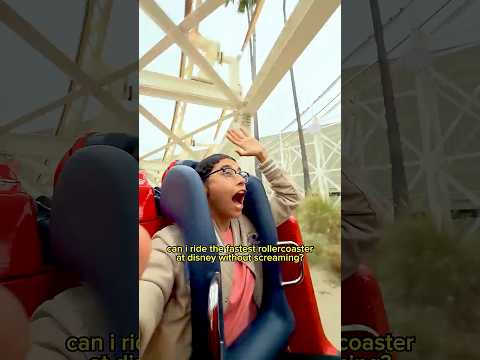 Can I Ride Without Screaming? 😱🎢​⁠ @Disneyland @DisneyParks  #HostedByDisney #Disneyland70