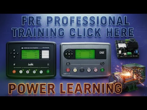 Explicação prática da fiação Dse 7320/7310 | Fiação Dg com controlador Deepsea Treinamento DG Urdu Hindi