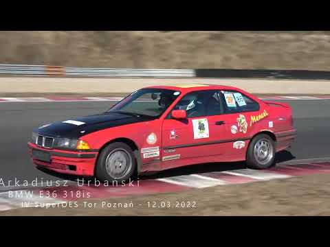 Arkadiusz Urbański, BMW E36 318is - IV SuperOES Tor Poznań - 12.03.2022