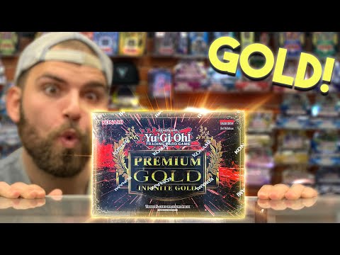 Opening GOLDEN Yu-Gi-Oh! Cards | To INFINITY and BEYOND