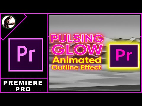 How to Add PULSING GLOW Animated Outline Effect In Premiere Pro
