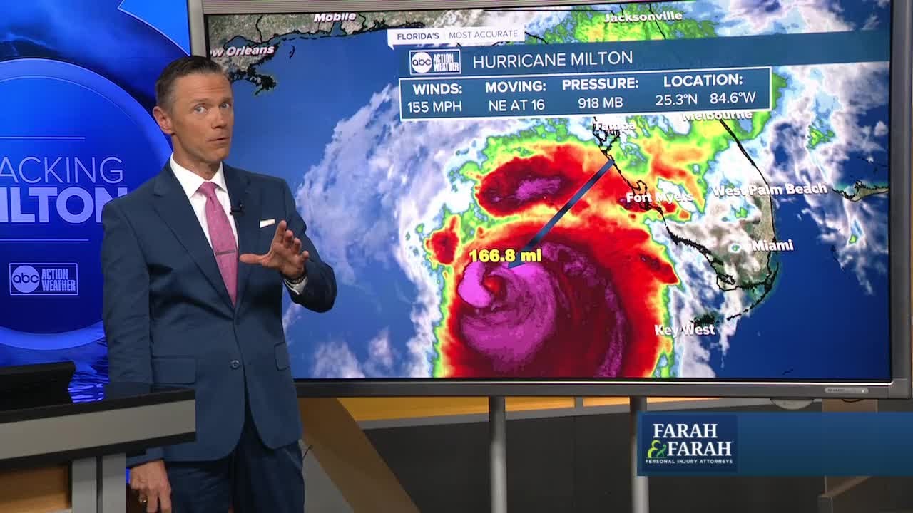 Tracking Milton | Category 4 Hurricane may bring up to 15 feet of storm surge to Tampa Bay area