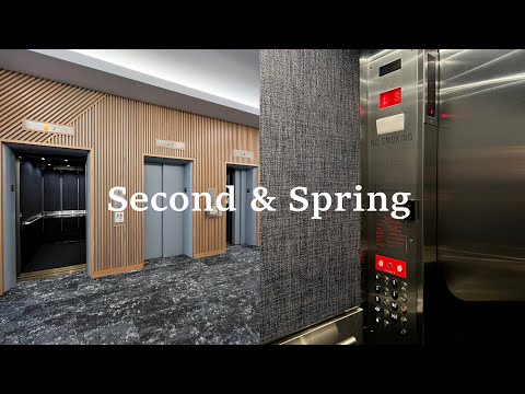 Touchscreen Calls! OTIS (mb. ThyssenKrupp) Traction Elevators - Second & Spring - Seattle, WA