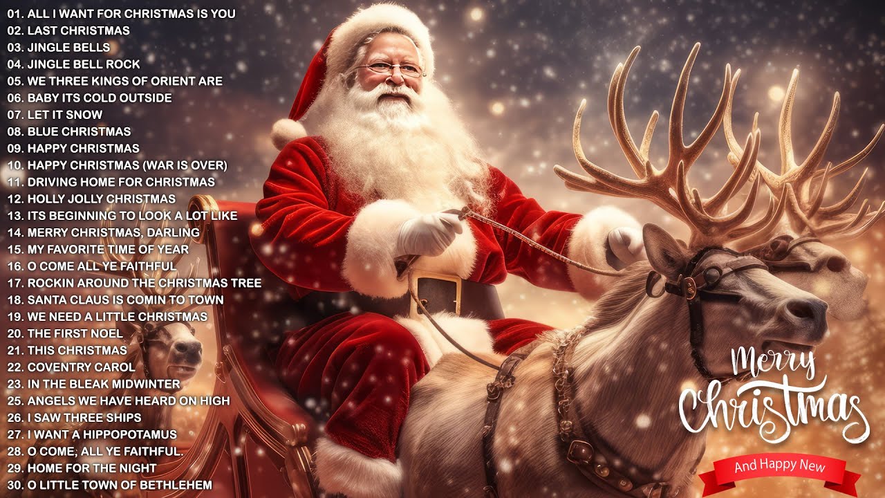 Top 100 Christmas Songs of All Time 🎄 Christmas Music Playlist 2025🎄 Christmas Carols 2025
