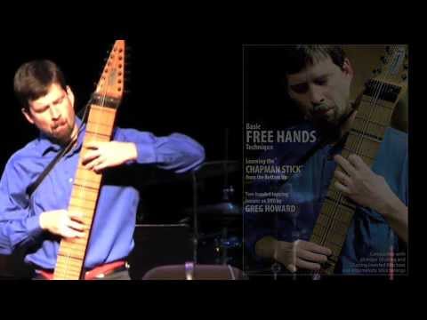 NEW Chapman Stick lesson DVD - Basic Free Hands Technique - Greg Howard