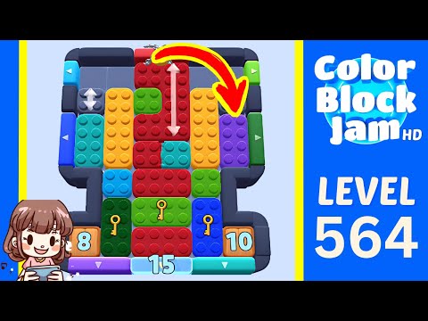 Color Block Jam Level 564 Solution Walkthrough