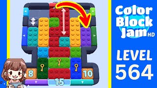 Solution du Niveau 564 de Color Block Jam