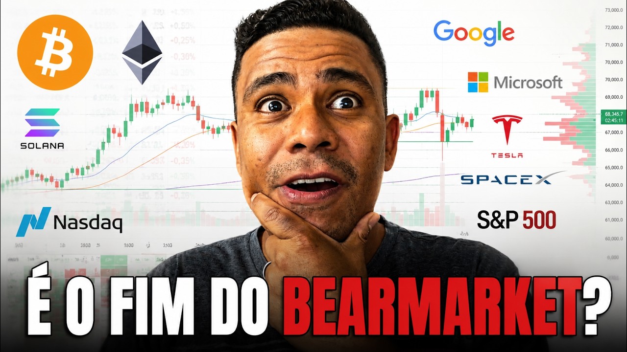 É O FIM DO BEAR MARKET?  BITCOIN, SP500, NASDAQ, XAU, FOREX