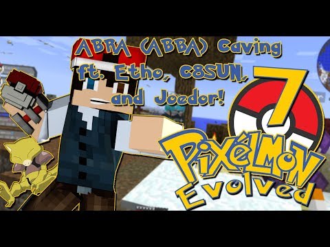 Abra Caving (ABBA) Ft. Etho, C8Sun, and Joedor! - Pixelmon Evolved S2E7 - SoberBartender