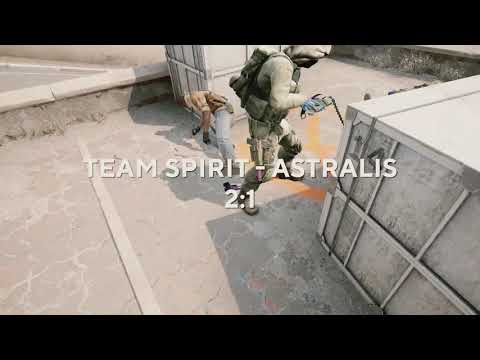 Лучшие моменты матча Spirit против Astralis