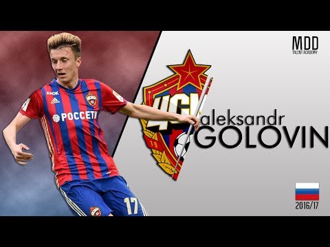 Aleksandr Golovin | CSKA Moscow | Goals, Skills, Assists | 2016/17 - HD