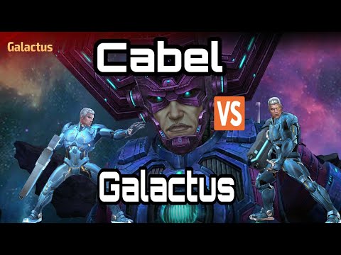 Cabel Vs GALACTUS GBR - Marvel Future Fight