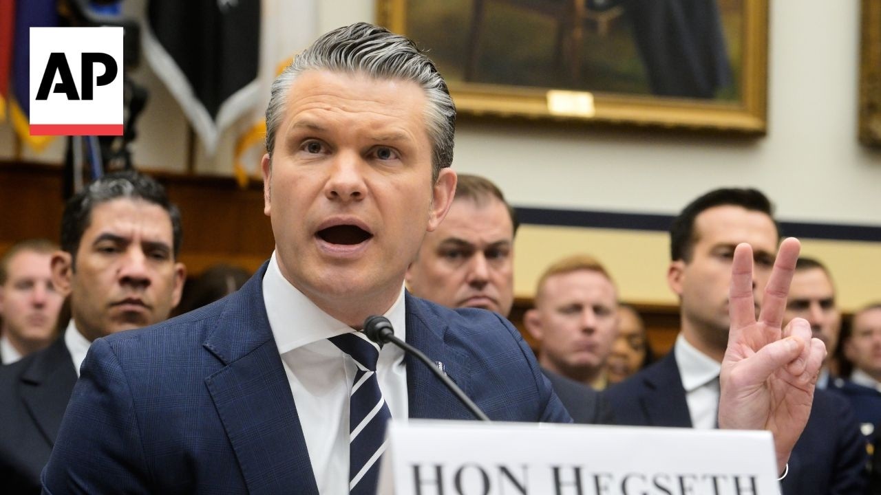 Video | Lawmakers blast and praise Pete Hegseth on Iran war at congressional hearing