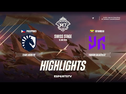 Team Liquid PH vs Yangon Galacticos HIGHLIGHTS M7 World Championship | YG VS TLPH ESPORTSTV