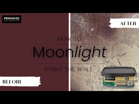DIY | Primacol Decorative | Moonlight paint | Instructional Video | Accent Wall
