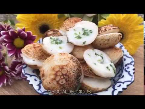 How to make Kanom Krok at home | Coconut Rice Hotcakes | Social Delicious in the Kitchen