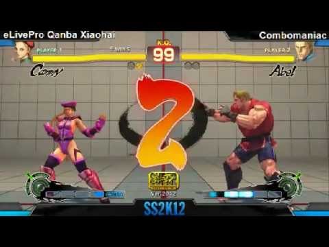 SS2K12 AE2012: Xiaohai (Cammy) vs Combomaniac (Abel) - Day 1 (Pool Matches)