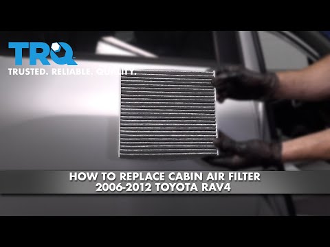 How To Replace Cabin Air Filter 2006-2012 Toyota RAV4