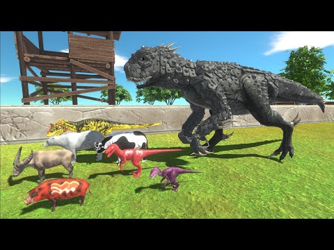 Escape from SCORPIUS REX - Animal Revolt Battle Simulator