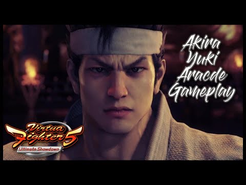Virtua Fighter 5 Ultimate Showdown: Akira Yuki Arcade Gameplay