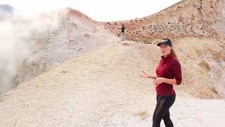 The  Active Hydrothermal Field of Nisyros Geopark - Polyvotis Craters