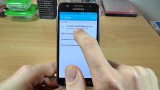 Samsung Galaxy J5 J500F - How to remove an Google account