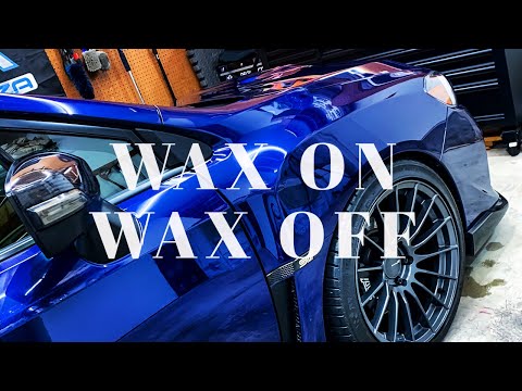 Waxing my Subaru STI - Collinite 845