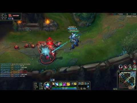 Jhin and DJ Sona vs Ryze and Thresh bot gameplay