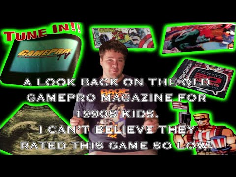 A LOOK BACK ON THE OLD GAMEPRO MAGAZINE FOR 1990S KIDS. I CAN’T BELIEVE THEY RATED THIS GAME SO LOW!