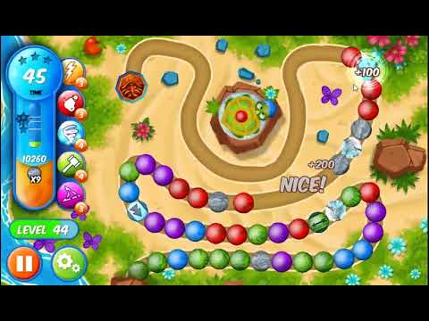 Marble Woka Woka Level 44 - NO BOOSTERS 🐢 | SKILLGAMING ✔️