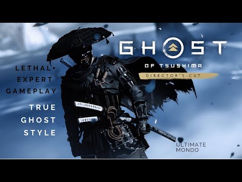 Ghost of Tsushima Director's Cut - True Ghost Style - Lethal+ Expert HUD PS5 Gameplay