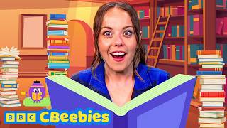 Learn about books! | Playtime and stories with CBeebies Evie and friends 🌈