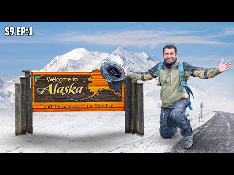 Welcome to Alaska from the TOP of the World S9 EP 01 | Pakistan to Americas Motorcycle Tour