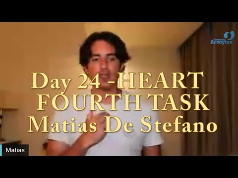 Day 24  HEART Talk FOURTH TASK with Subtitles
