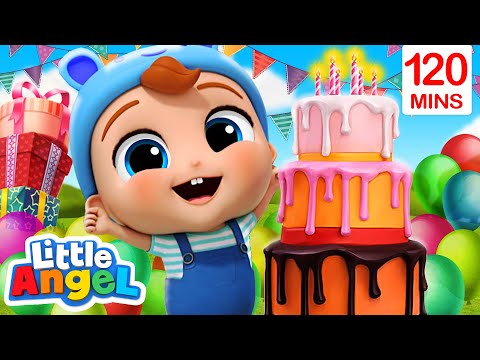 Baby John's Birthday Song + More Little Angel Kids Songs & Nursery Rhymes