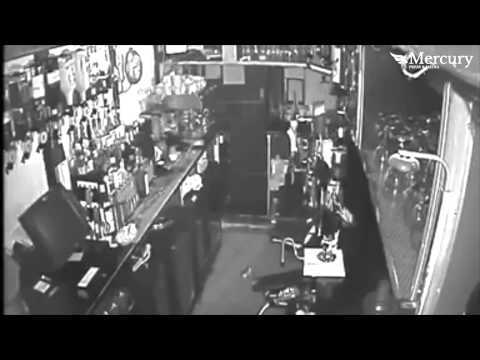 Shropshire pub poltergiest caught on CCTV as glasses 'thrown'