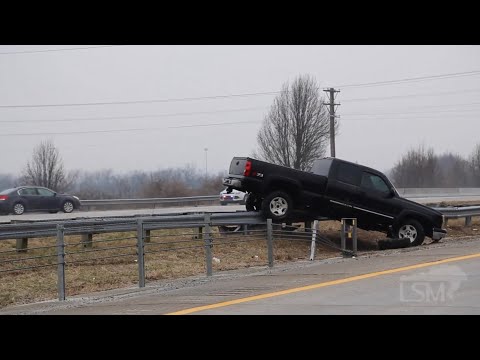 2-10-2021 Louisville, KY Ice related morning commute accidents