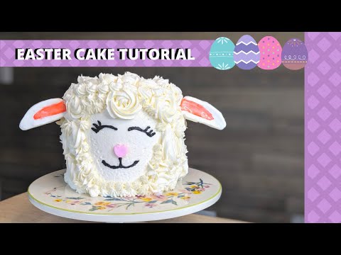 LAMB CAKE TUTORIAL || EASTER CAKE