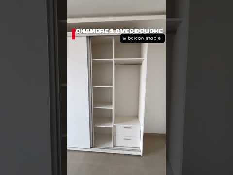 Visite vidéo — Appartement non meublé 3 chambres avec parking à Liberté 6 Extension