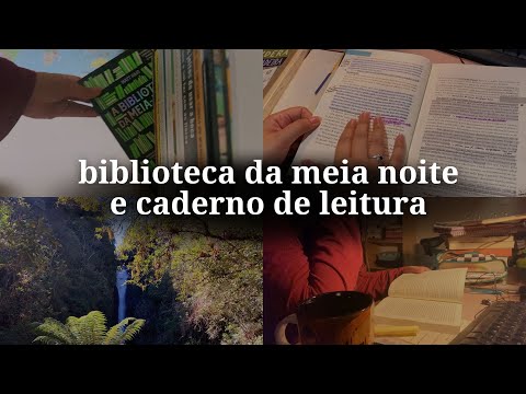 EP #091 | Vlog de Leitura de A Biblioteca da Meia Noite, caderno de leitura e +