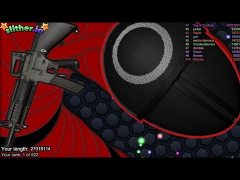 Slither.io A.I. Squid Game Guard Vs Monster Snake - Epic Skin Slitherio Vip Best Gameplay - infinity
