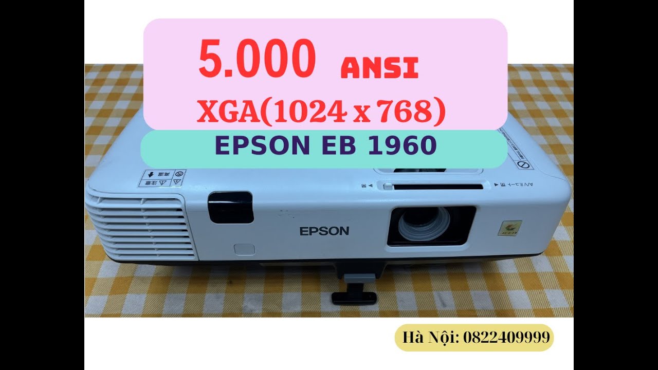 Máy chiếu cũ EPSON EB-1960 giá rẻ (RKRF640018L)